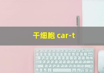 干细胞 car-t